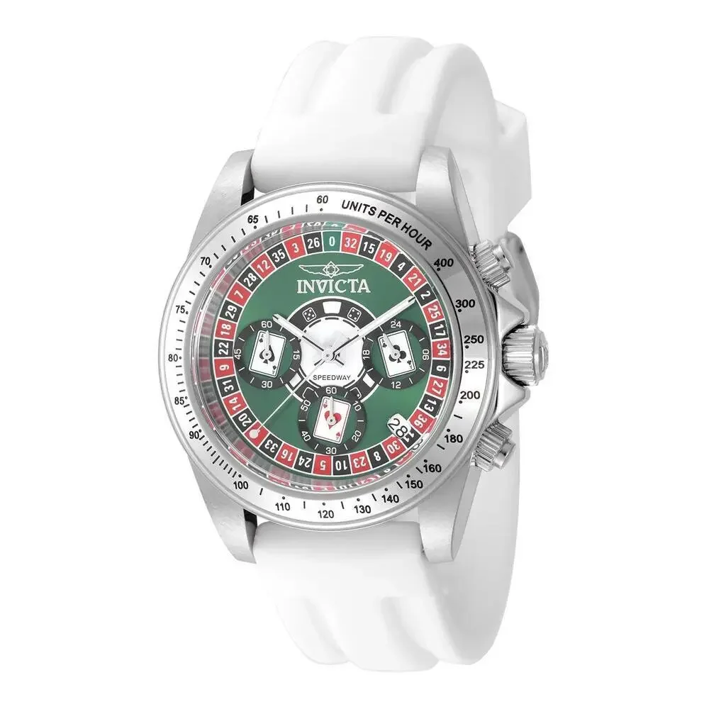 NWT Invicta 50493 Speedway | Quartz | Green | Men's Watch